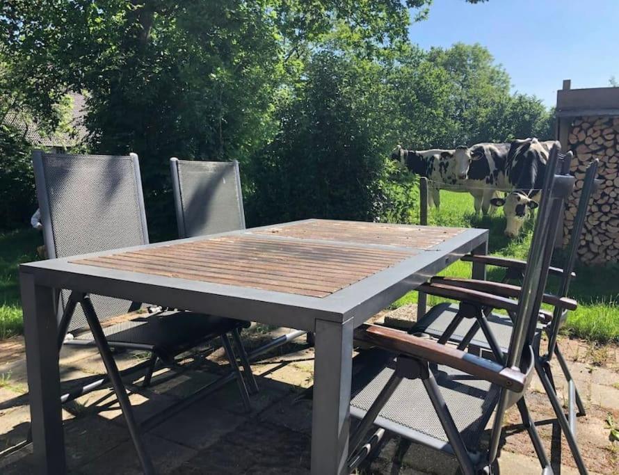 Statige Boerderijwoning Met Vrij Uitzicht En Tuin Villa Hoogzand ภายนอก รูปภาพ