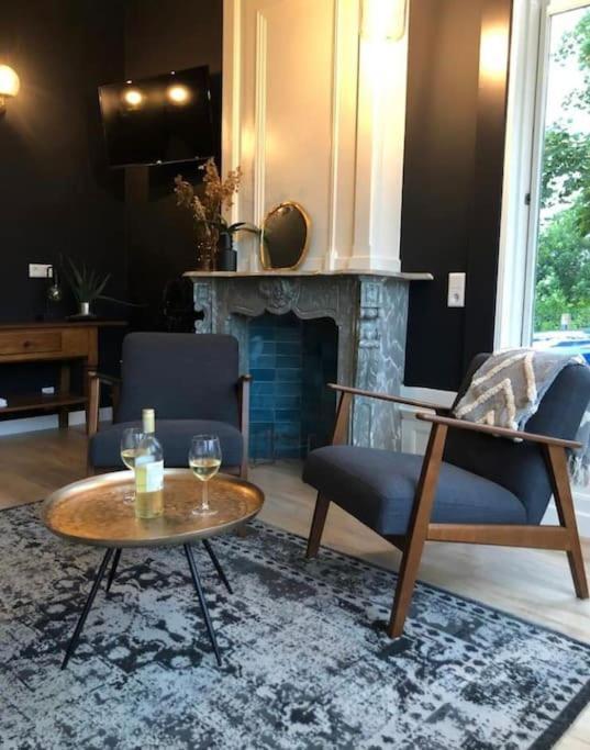 Statige Boerderijwoning Met Vrij Uitzicht En Tuin Villa Hoogzand ภายนอก รูปภาพ